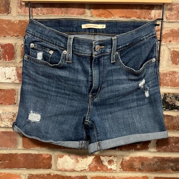 Levi’s Denim Shorts - Picture 1 of 8